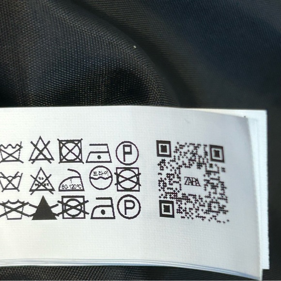 Zara black tailored suit vest V-neck front button closure welt pocket XXL NWT - Picture 8 of 12